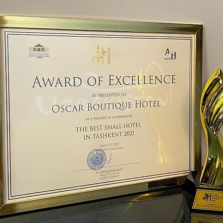 Oscar Boutique Hotel 塔什干 外观 照片